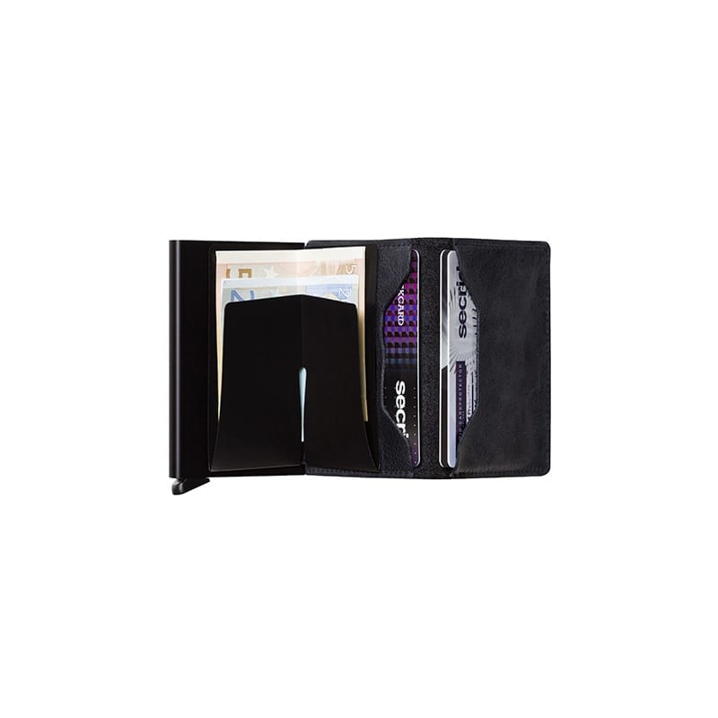 Slim Wallet Vintage - Black