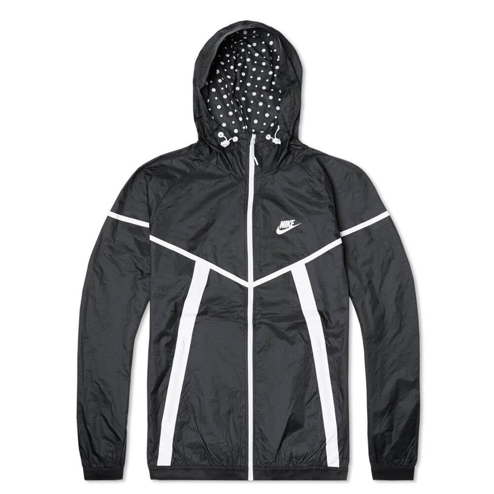 Tech Windrunner - Black/White - Black/White