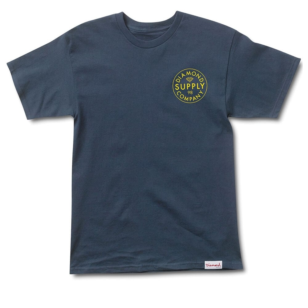 Stamped T-shirt - Navy - Navy