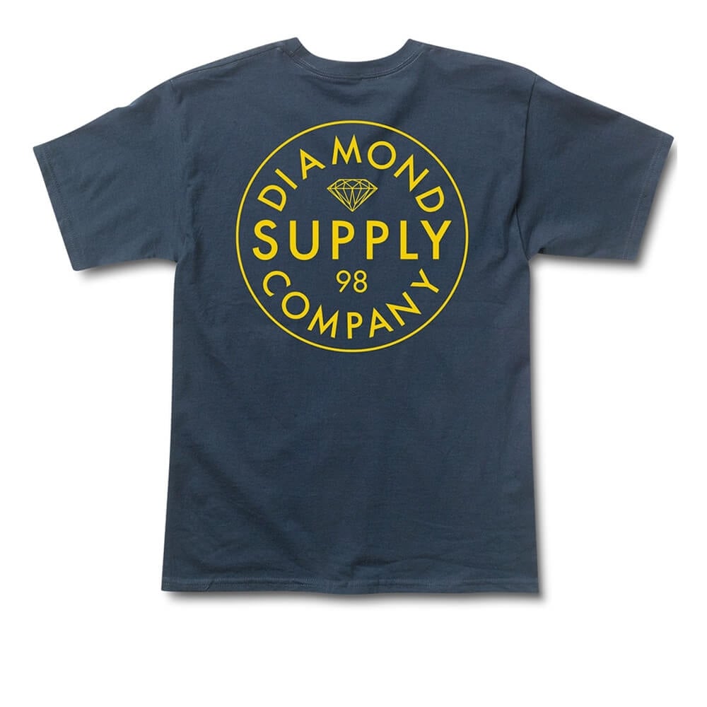 Stamped T-shirt - Navy - Navy