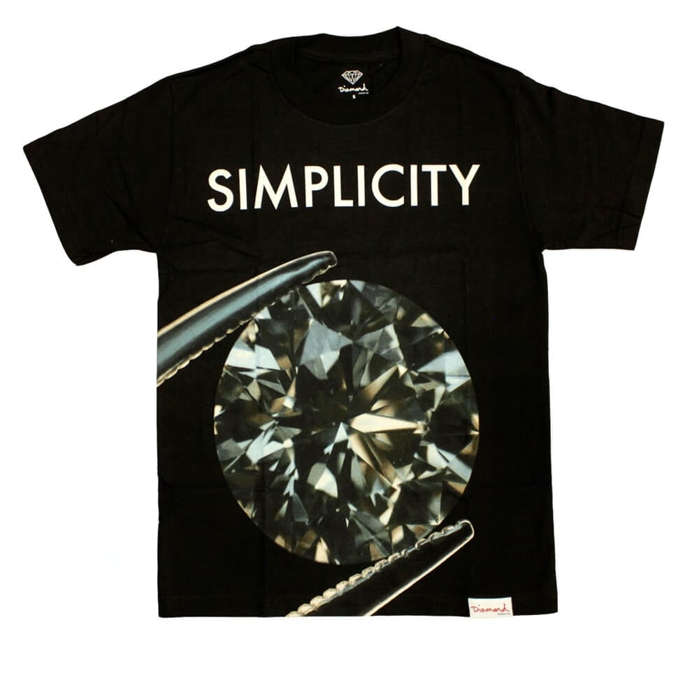 Simplicity II T-shirt - Black - Black
