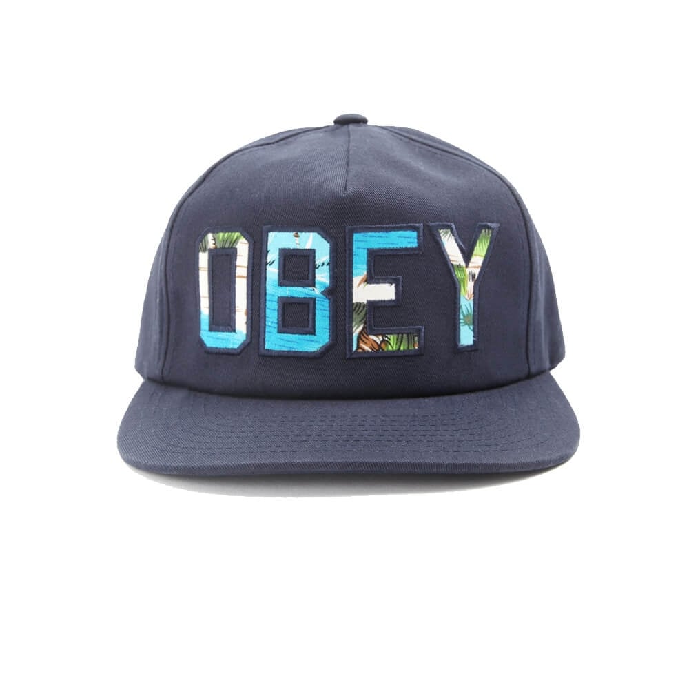 Wharf Strapback Navy - Navy