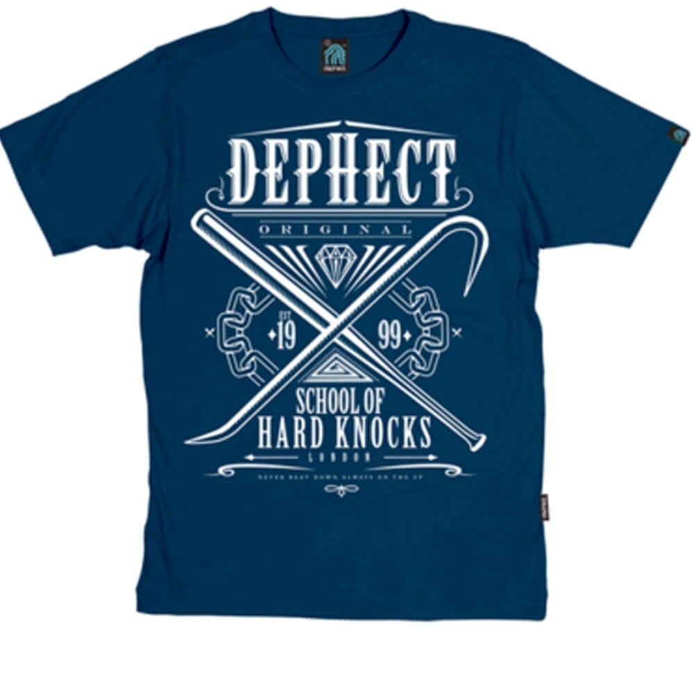 Hard Knocks T-Shirt - Navy