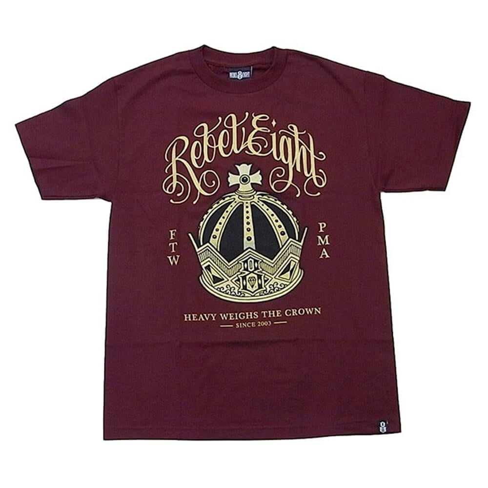 Rulers T-shirt - Burgundy