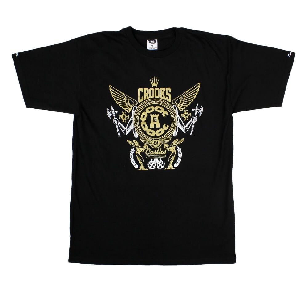 High Society T-Shirt  - Black