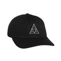 Triple Triangle Curved Dad Hat - Black