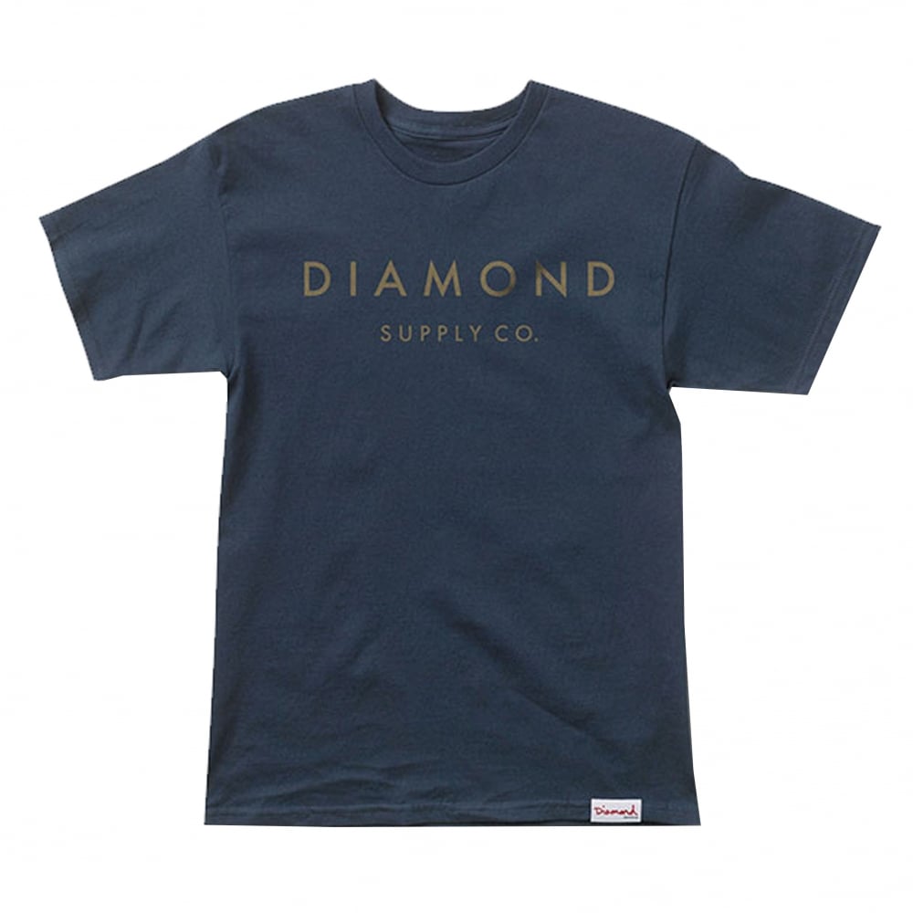 Stone Cut T-Shirt - Navy