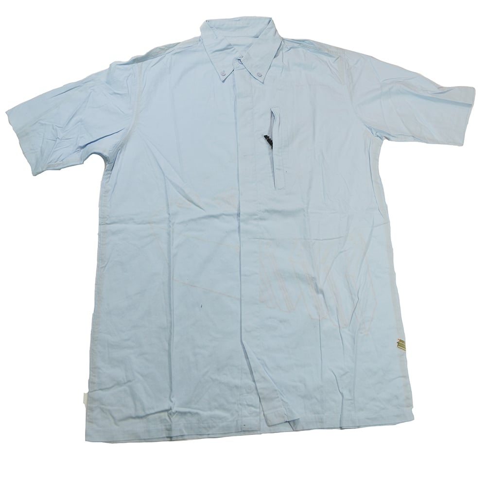 Emb Short Sleeve Shirt - Sky