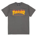 Flame Logo T-Shirt - Charcoal