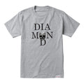Skull T-Shirt - Heather Grey - Heather Grey