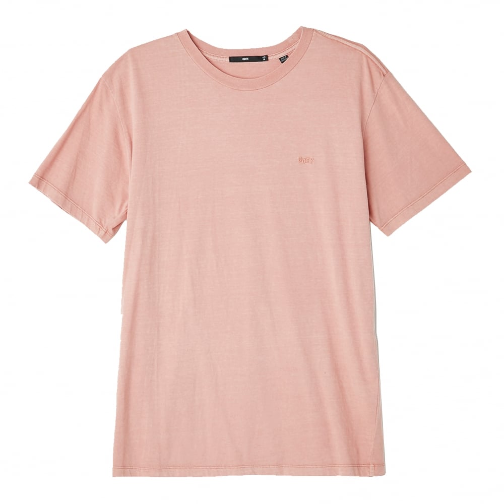 Jumbled Pigment Dyed T-Shirt - Rose