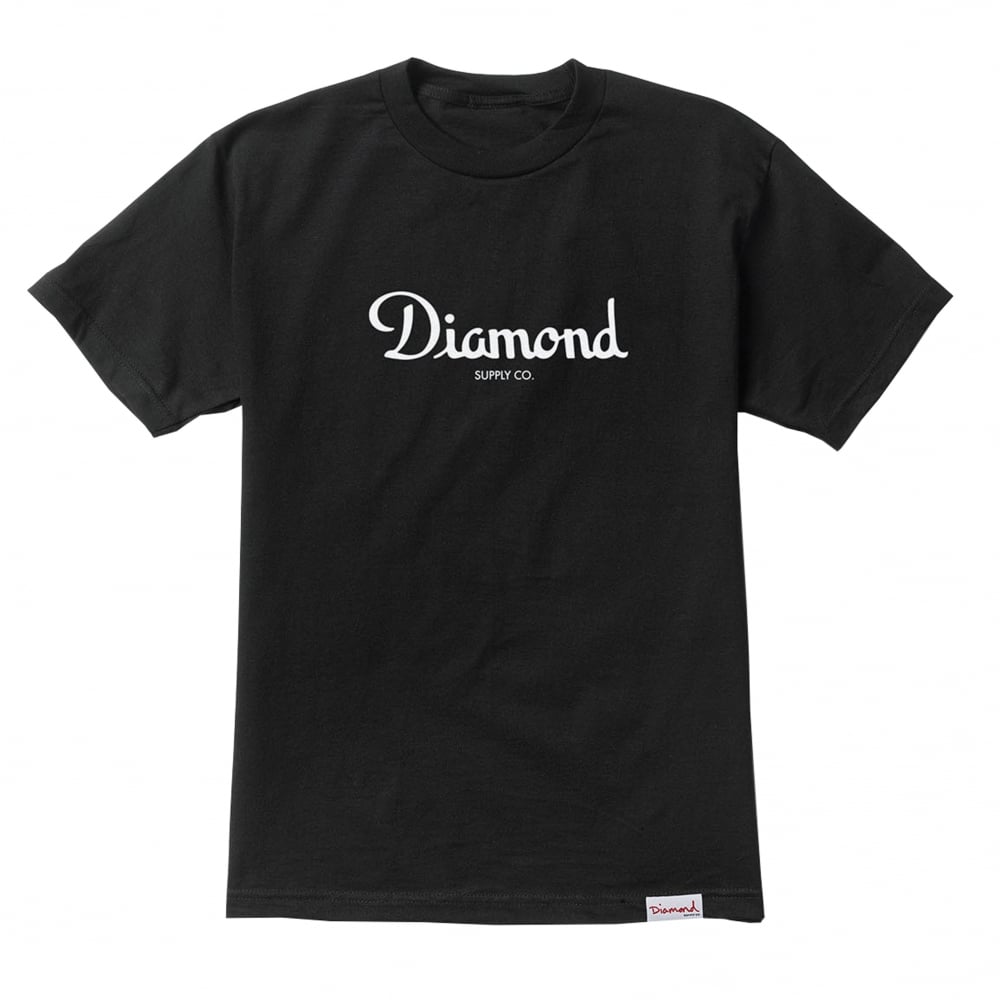Champagne Sign T-Shirt - Black