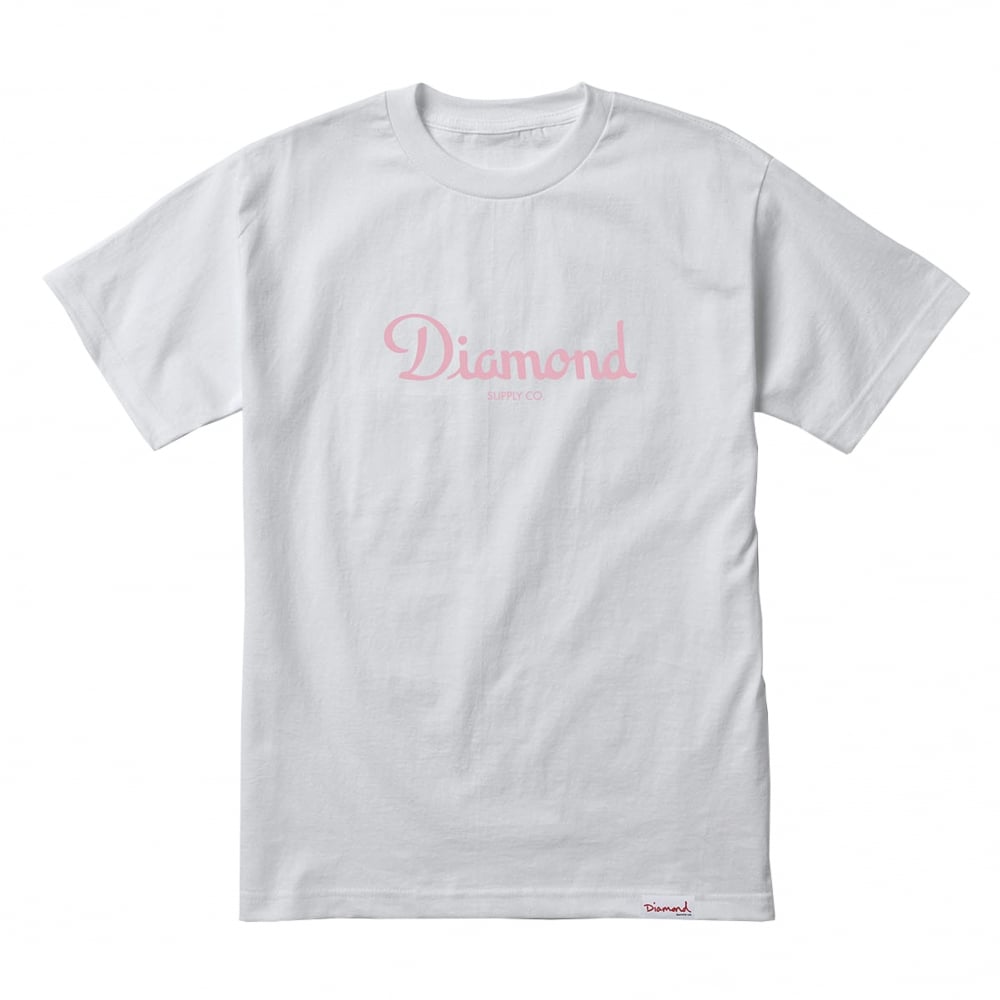 Champagne Sign T-Shirt - White