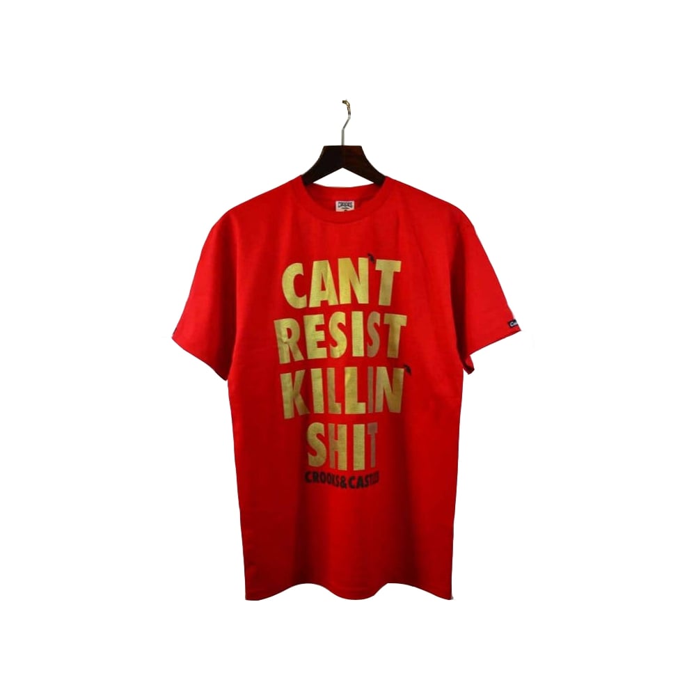 Resist Block T-Shirt - True Red - True Red