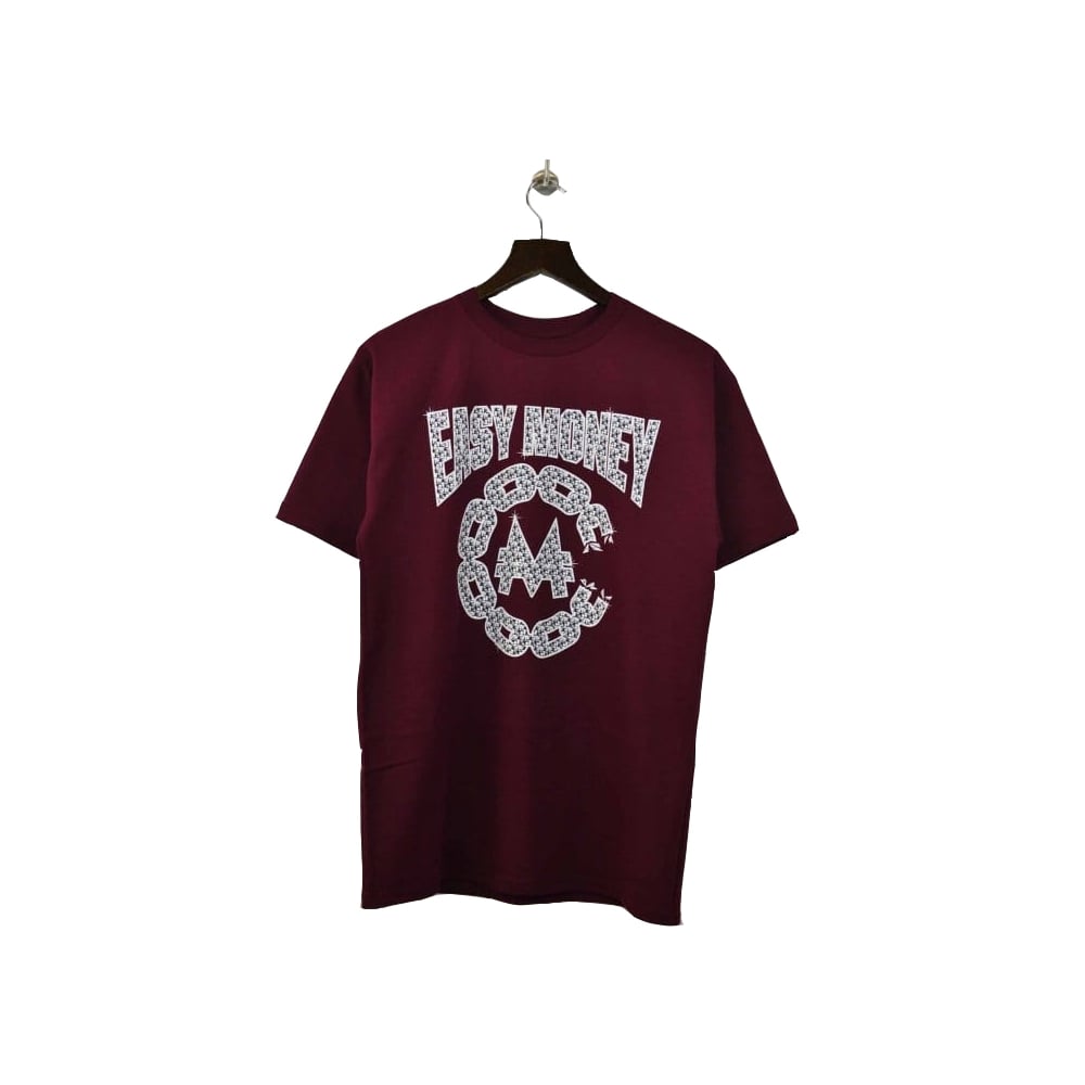 Easy Money T-Shirt  - Burgundy