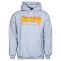 Flame Logo Hood - Grey