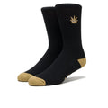Cmon Leaf Sock - Black