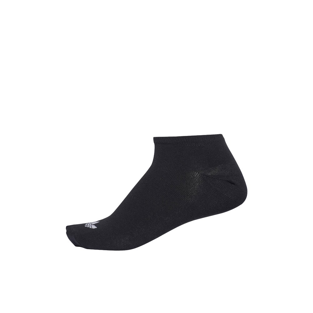 Trefoil Liner Sock - Black/White