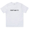 Script T-Shirt - Ash/Black