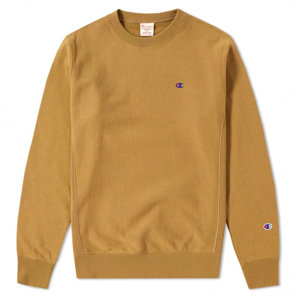Small Logo Crewneck Sweatshirt - Taupe