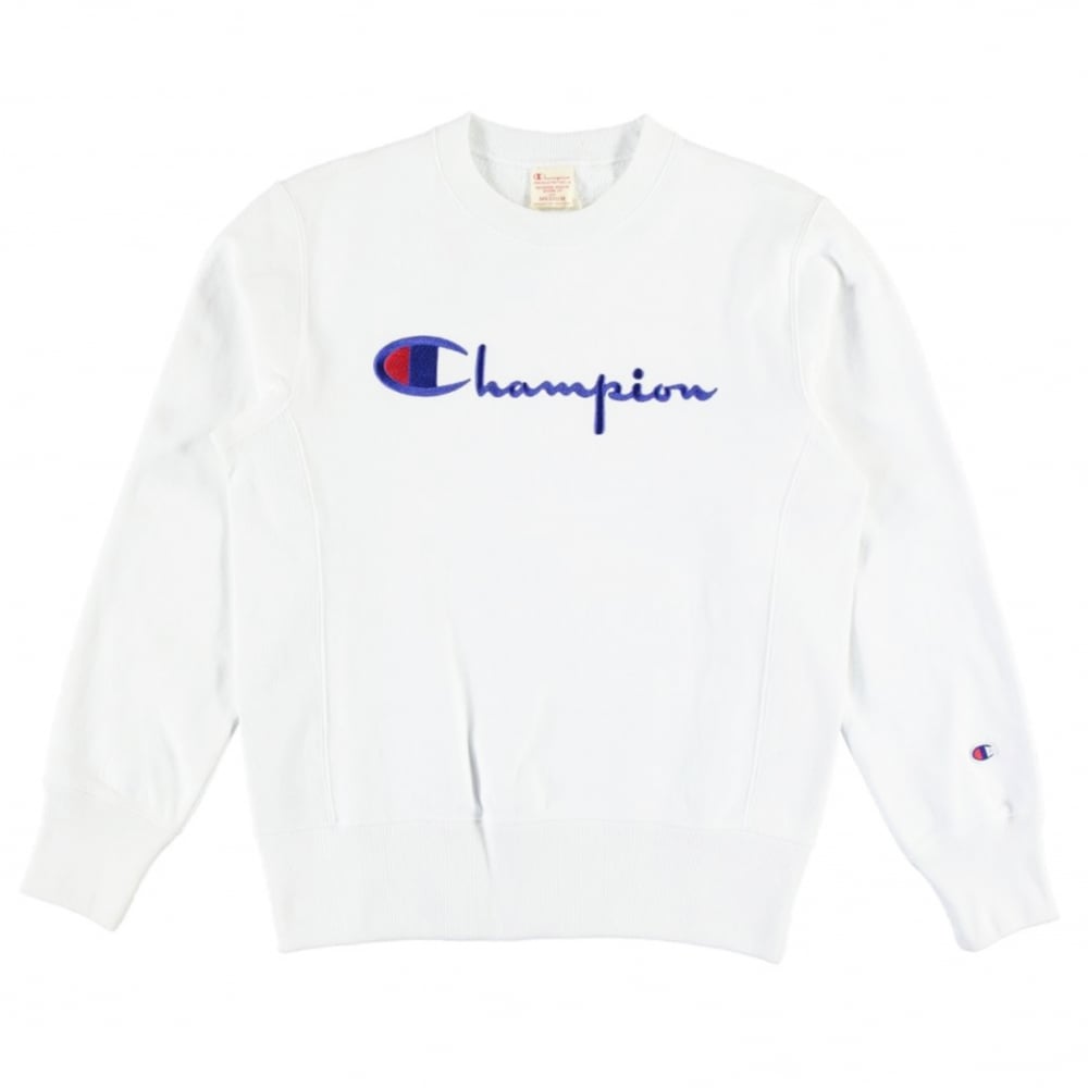 Box Logo Crewneck Sweatshirt - White