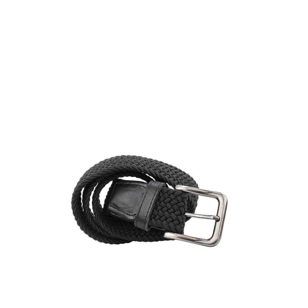 Plain Web Belt - Black