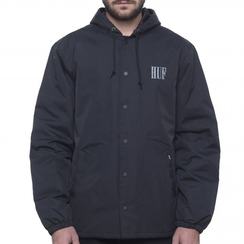 Serif Quilt Jacket - Black - Black