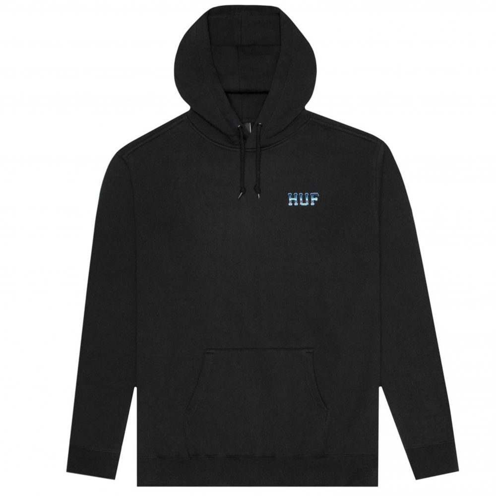 Ice Rose Hood - Black - Black