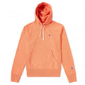 Hooded Fleece Lined Sweatshirt - Orange