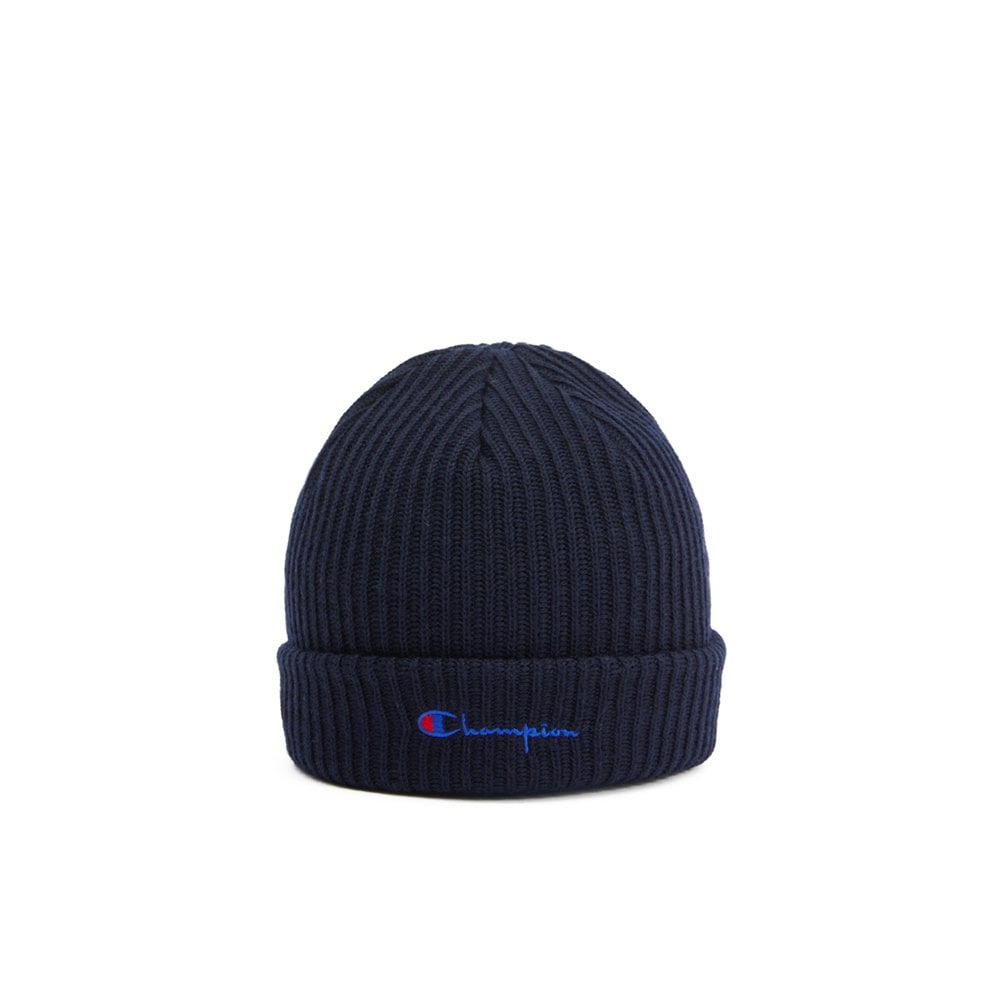 Script Beanie - Navy