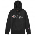 Script Logo Hood - Black