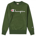 Script Logo Crewneck Sweatshirt - Green