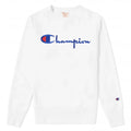 Script Logo Crewneck Sweatshirt - White