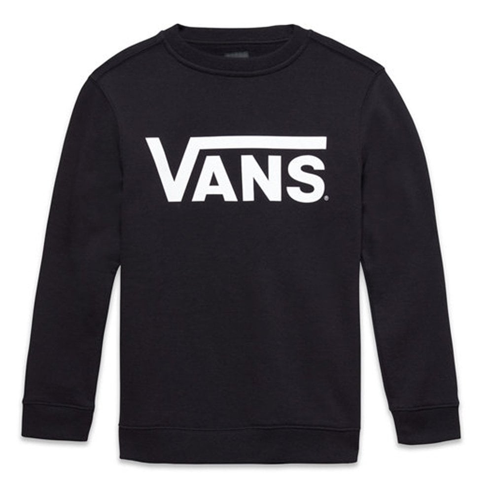 Classic Crewneck Sweatshirt - Black/White