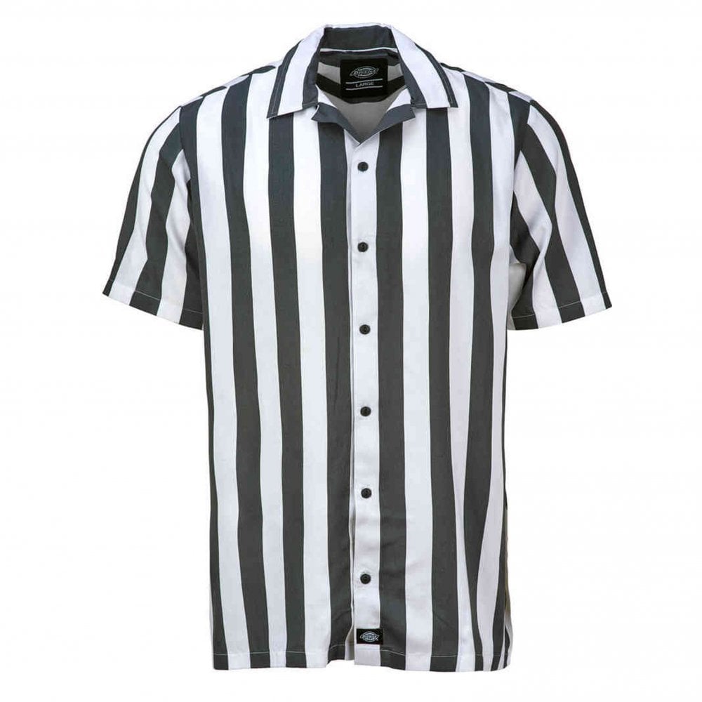 Roslyn Shirt - Charcoal/White - Charc/Green