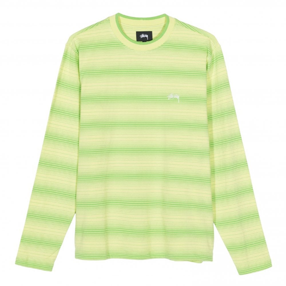 Ombre Long Sleeve Crew - Lemon - Lemon