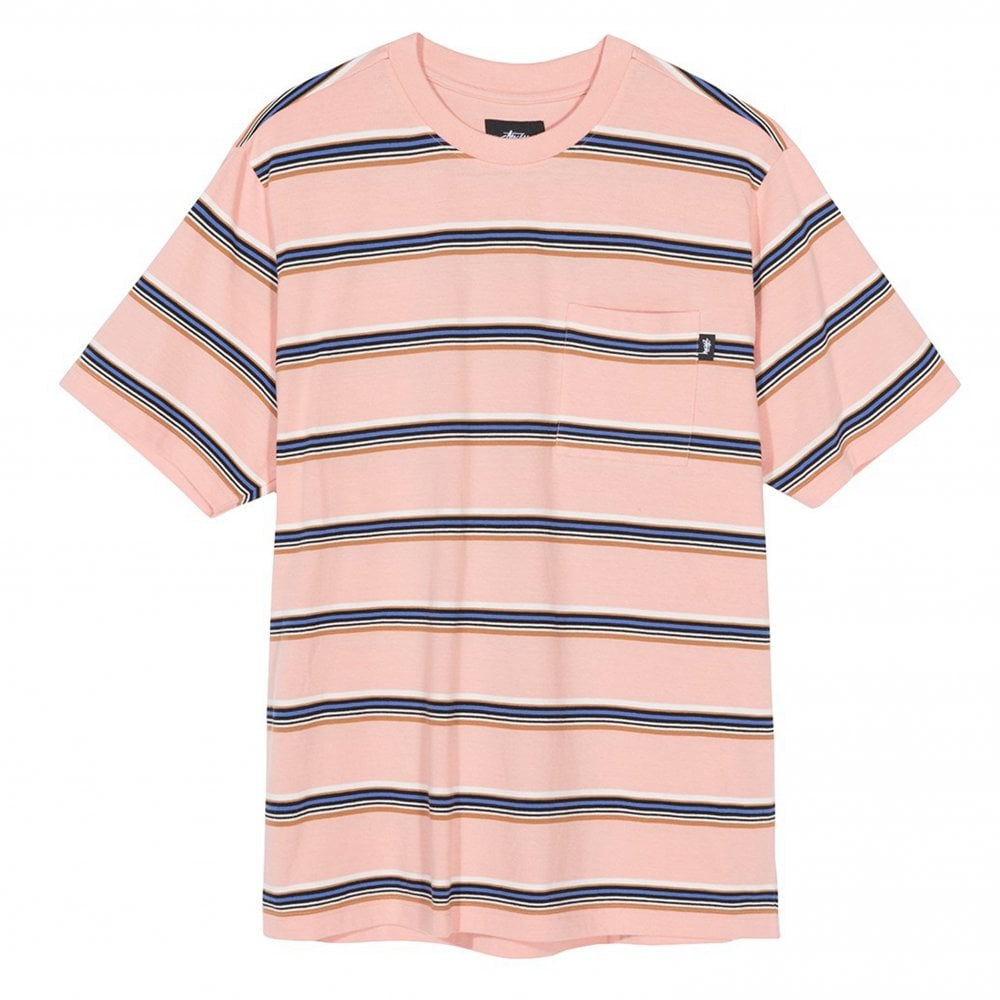 Malcom Stripe Crew - Peach