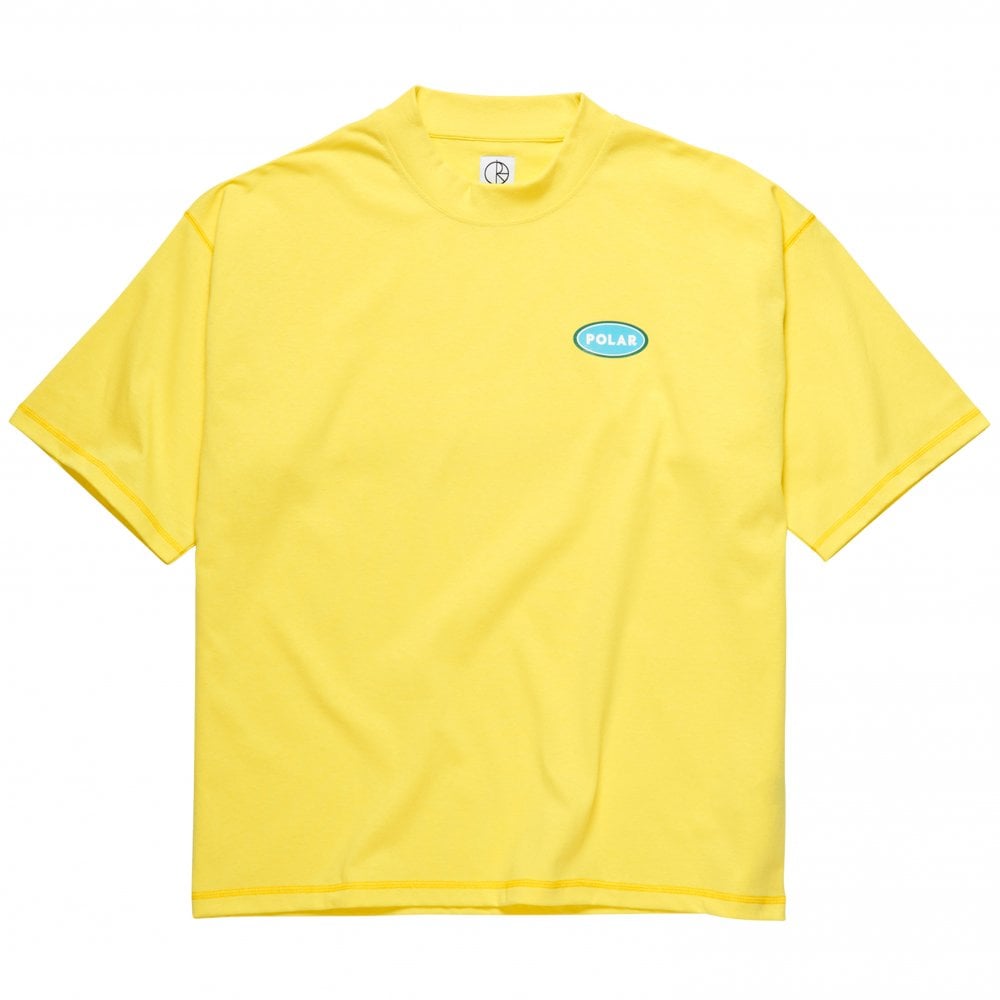 Station Logo Surf T-Shirt - Yellow