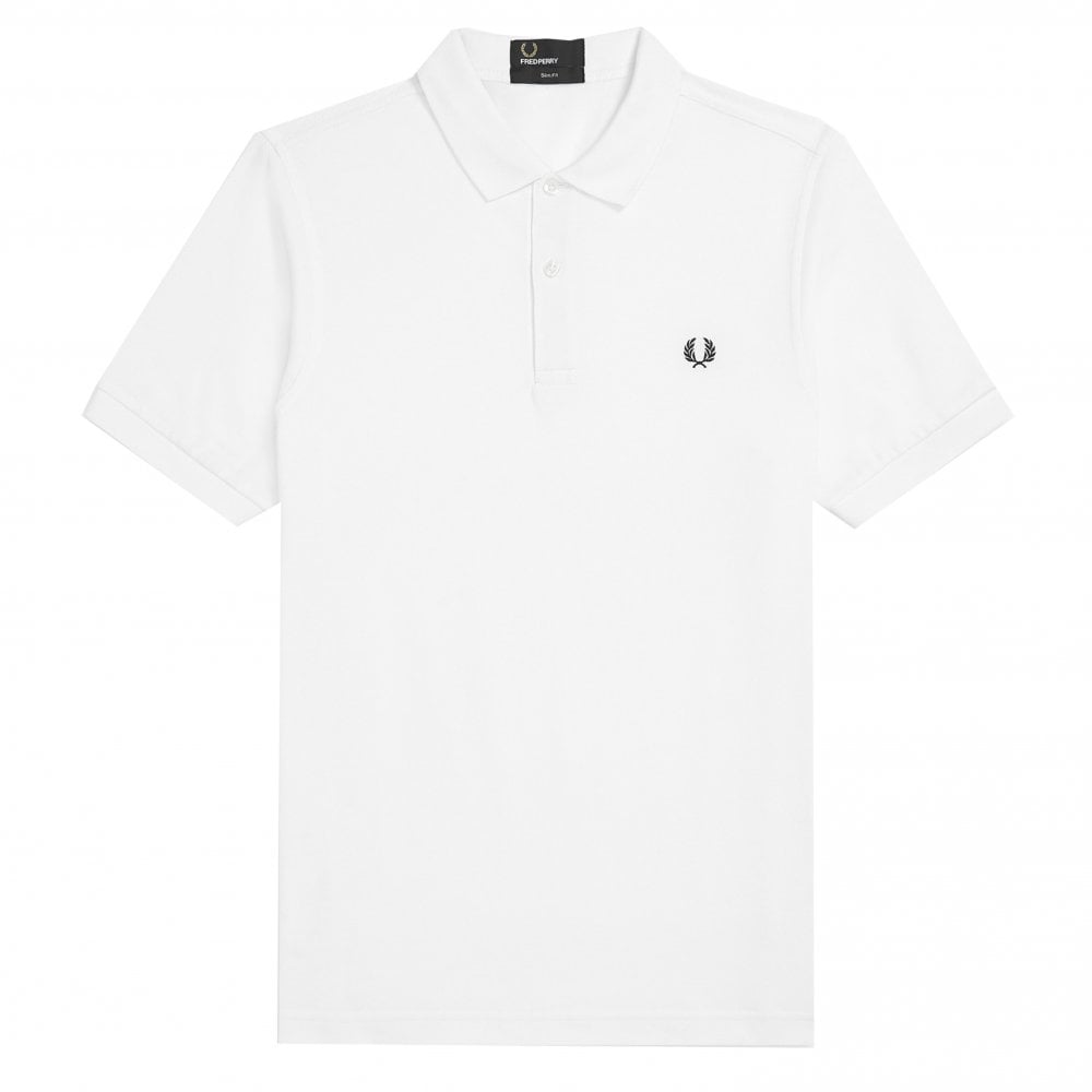 Plain Polo Shirt - White