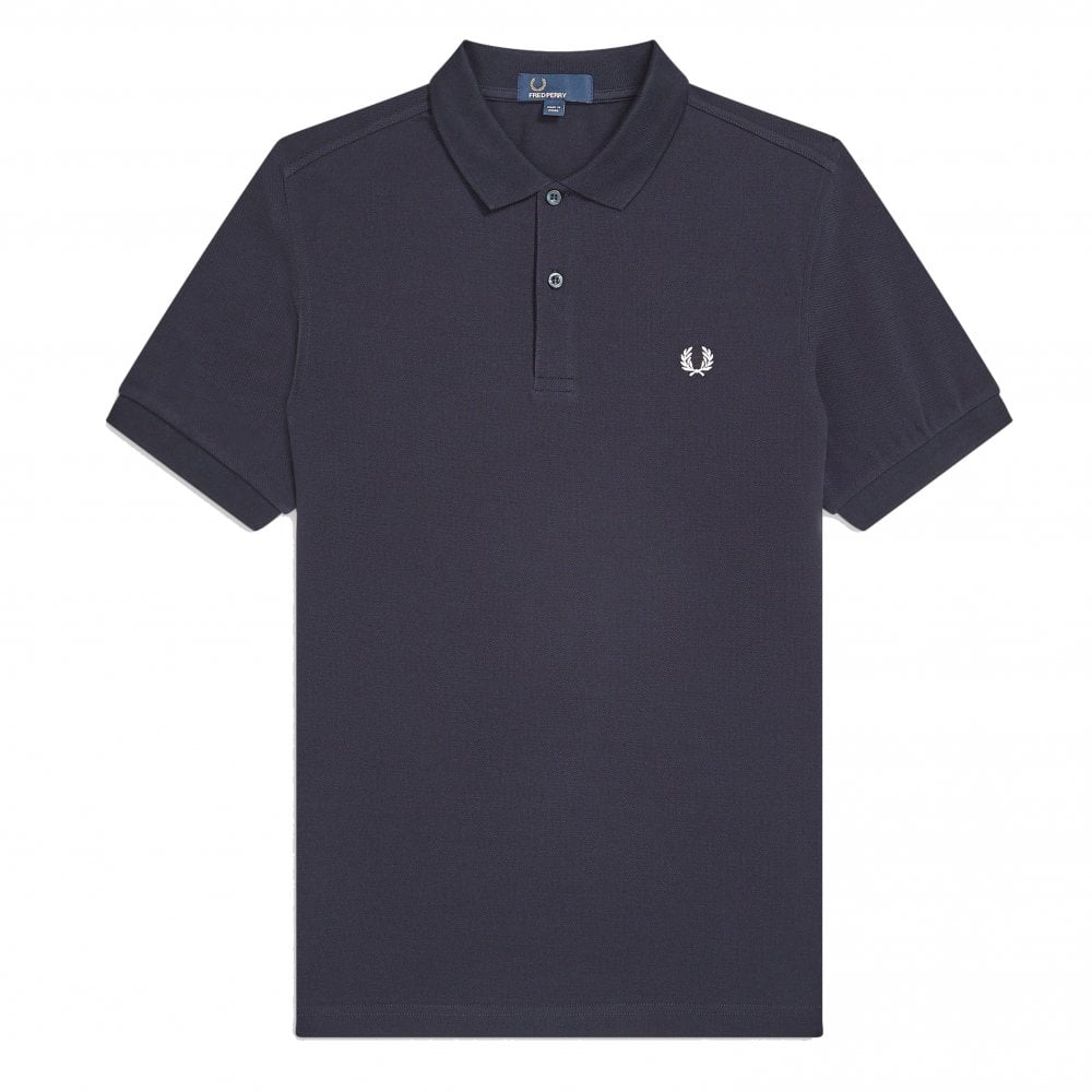 Plain Polo Shirt - Navy