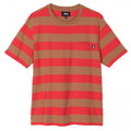 Classic Stripe Crewneck T-Shirt - Brown