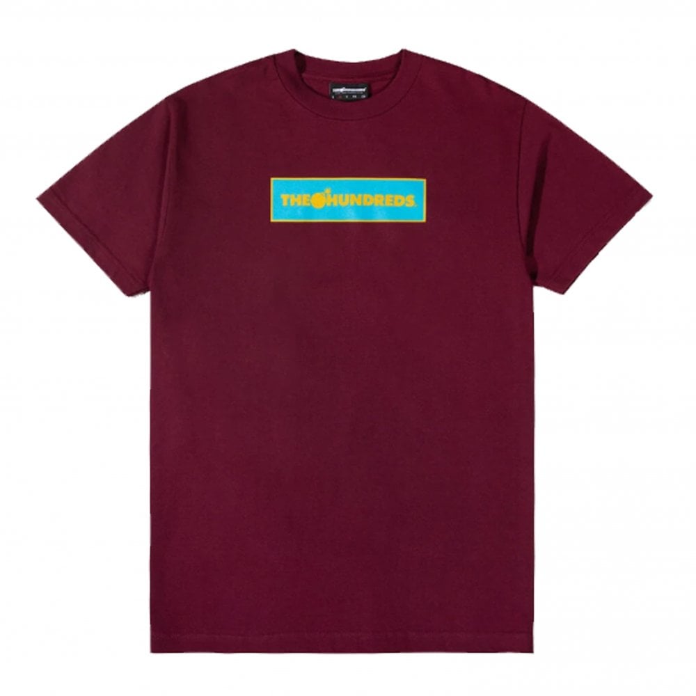 Corners T-Shirt - Burgundy