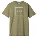 Essentials Box Logo T-Shirt - Dried Herb