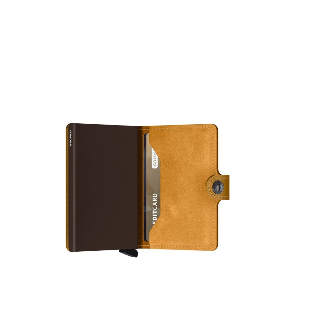 Mini Wallet Vintage - Ochre