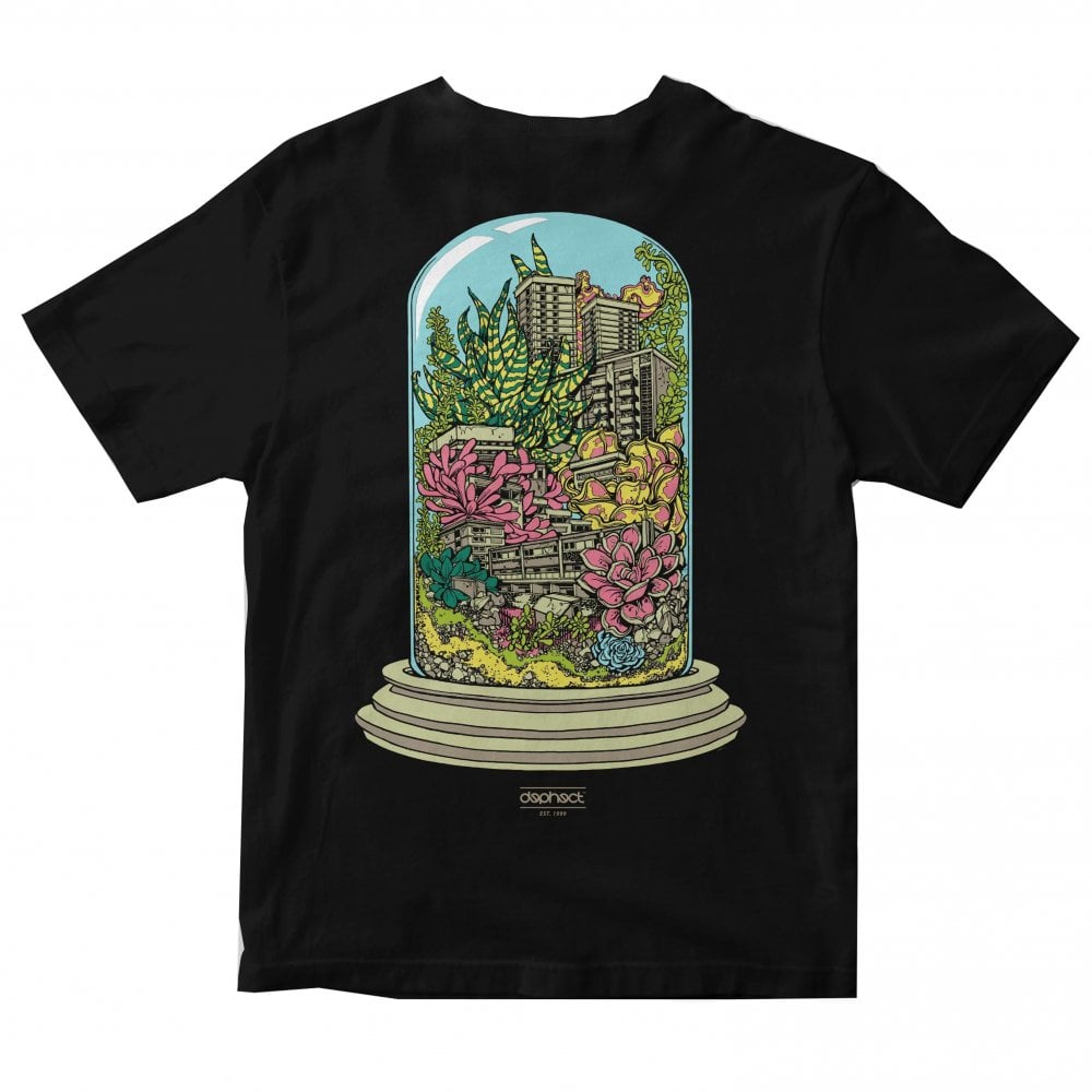 Terrarium T-Shirt - Black - Black