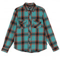 Ace Plaid Shirt - Teal - Teal