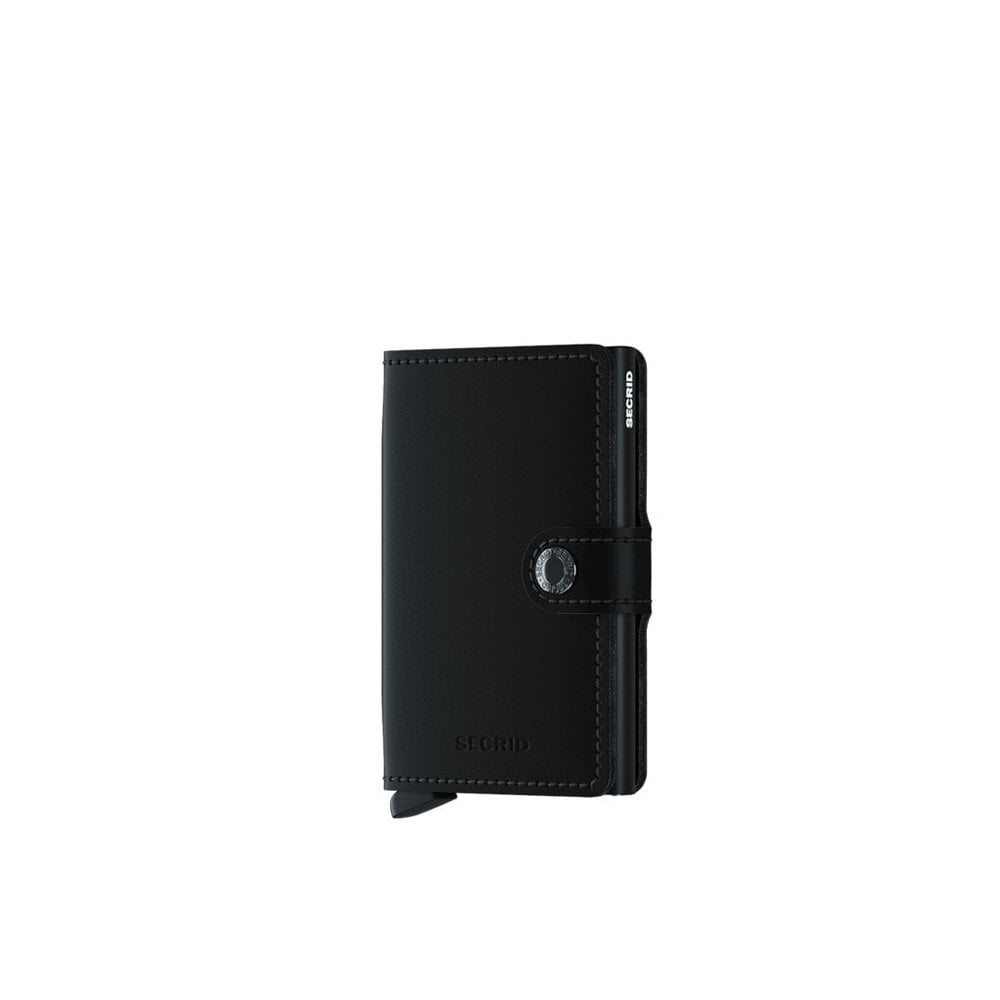 Mini Wallet Matte - Black/Black