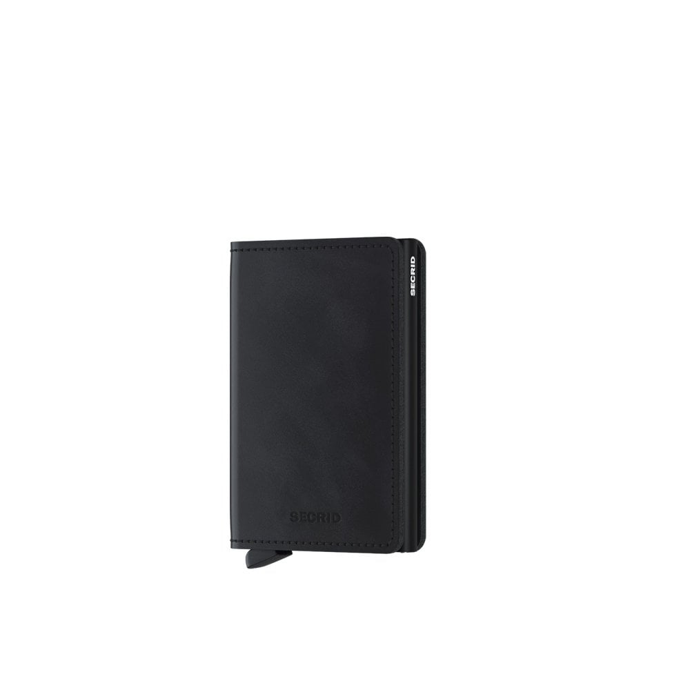 Slim Wallet Vintage - Black