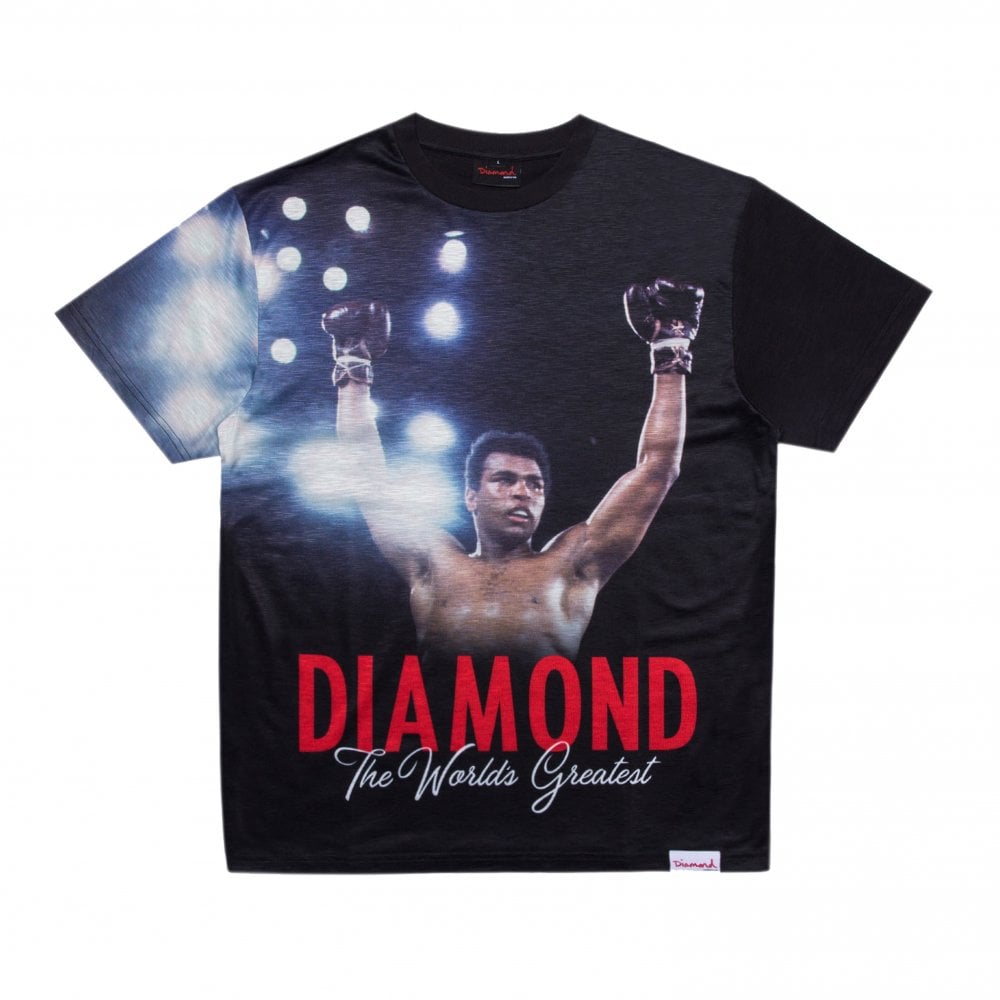 x Muhammed Ali - The Champ T-Shirt - Black - Black