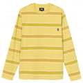 Marco Stripe Long Sleeve T-Shirt - Lemon